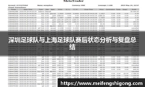 深圳足球队与上海足球队赛后状态分析与复盘总结