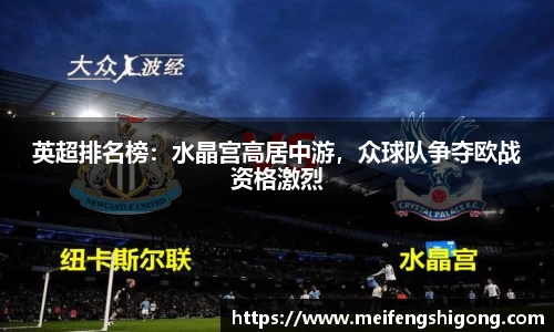 英超排名榜：水晶宫高居中游，众球队争夺欧战资格激烈